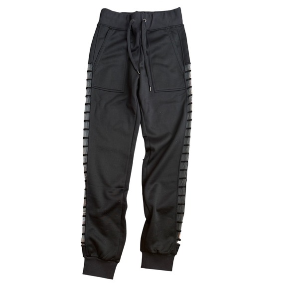 Eleventy black high waisted sweatpants NEW small - Picture 8 of 12